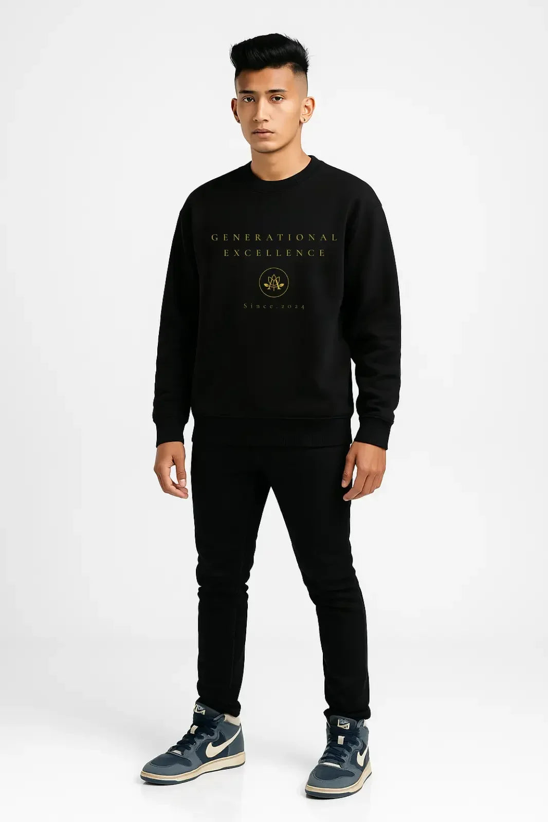 The Heritage Oversized Sweatshirt – Generational Excellence Edition - RYUORA
