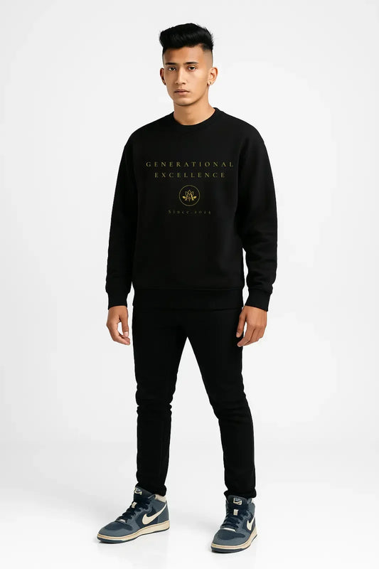 The Heritage Oversized Sweatshirt – Generational Excellence Edition - RYUORA