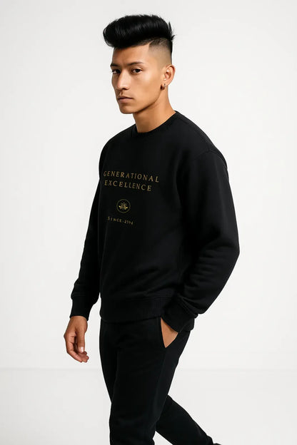 The Heritage Oversized Sweatshirt – Generational Excellence Edition - RYUORA