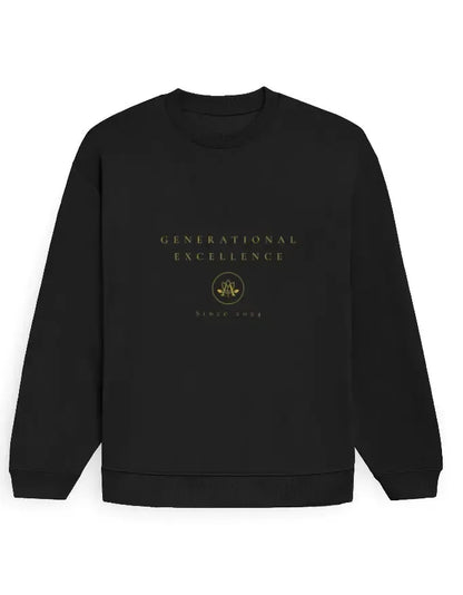 The Heritage Oversized Sweatshirt – Generational Excellence Edition - RYUORA